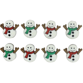 Paquete Boton Navidad Sew Cute Snowmen